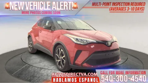 Red 2020 Toyota C-HR LE for sale in Fredericksburg, VA