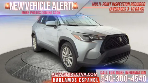 Silver 2022 Toyota Corolla Cross LE for sale in Fredericksburg, VA