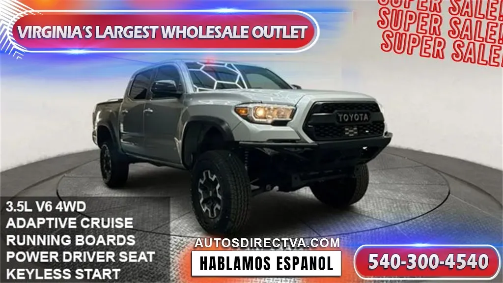 Silver 2023 Toyota Tacoma SR for sale in Fredericksburg, VA
