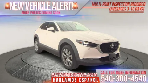 White 2023 Mazda CX-30 2.5 S Premium Package for sale in Fredericksburg, VA