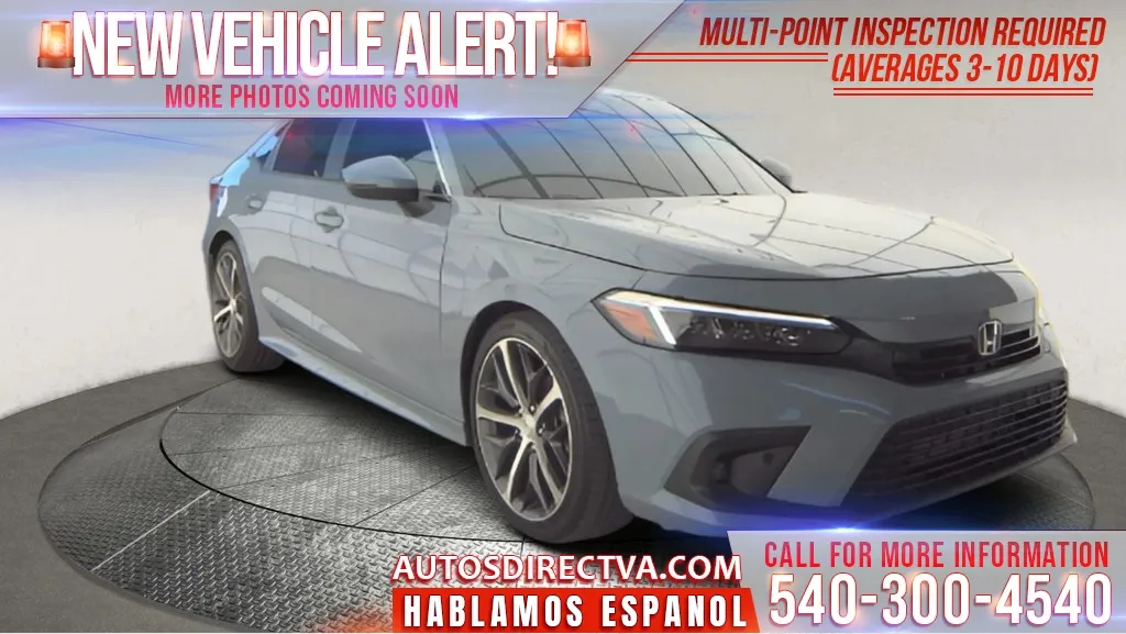 Gray 2024 Honda Civic Touring for sale in Fredericksburg, VA