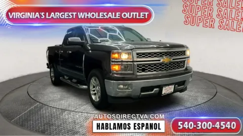 Gray 2014 Chevrolet Silverado 1500 LTZ for sale in Fredericksburg, VA