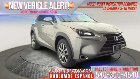 Silver 2016 Lexus NX 200t for sale in Fredericksburg, VA