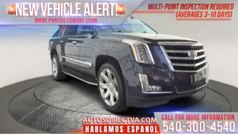 Blue 2019 Cadillac Escalade ESV Luxury for sale in Fredericksburg, VA