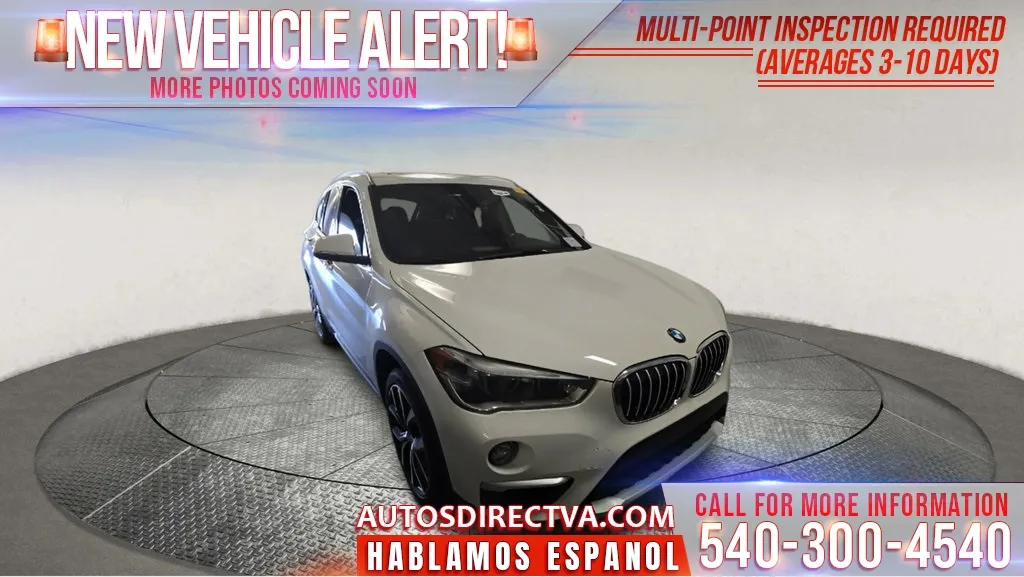 White 2019 BMW X1 xDrive28i for sale in Fredericksburg, VA