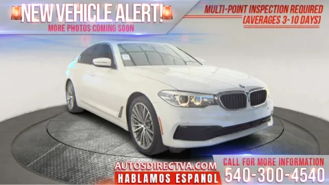 White 2019 BMW 5 Series 530e iPerformance for sale in Fredericksburg, VA