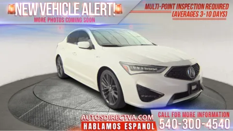 White 2020 Acura ILX for sale in Fredericksburg, VA