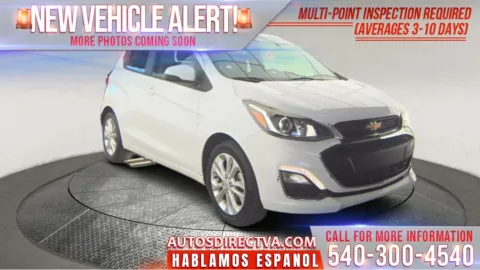 White 2021 Chevrolet Spark 1LT for sale in Fredericksburg, VA