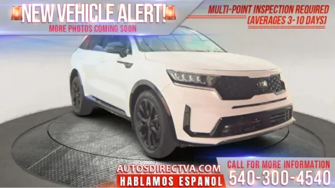 White 2021 Kia Sorento SX for sale in Fredericksburg, VA