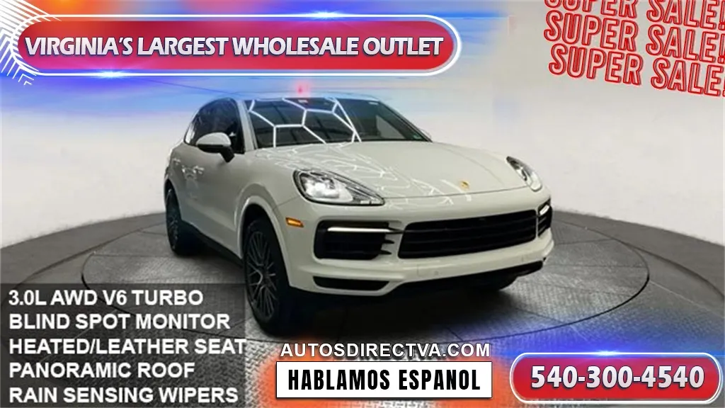 White 2021 Porsche Cayenne for sale in Fredericksburg, VA
