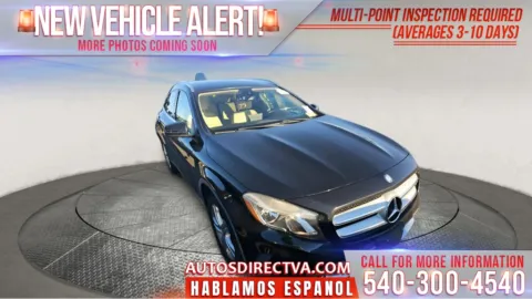 Black 2016 Mercedes-Benz GLA 250 for sale in Fredericksburg, VA