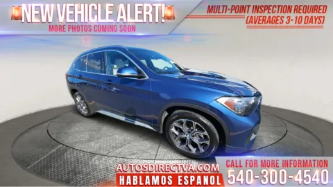 Blue 2021 BMW X1 xDrive28i for sale in Fredericksburg, VA