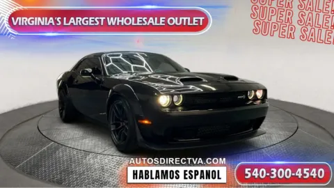 Black 2019 Dodge Challenger SRT Hellcat Redeye Widebody for sale in Fredericksburg, VA