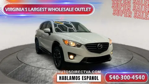 White 2016 Mazda CX-5 Grand Touring for sale in Fredericksburg, VA