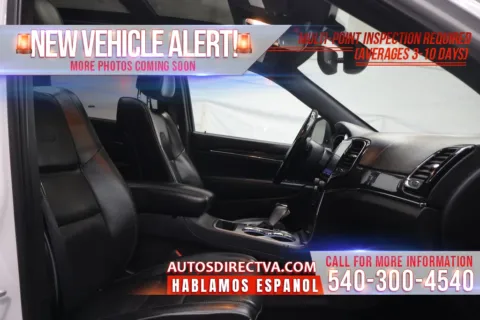 White 2020 Jeep Grand Cherokee Overland for sale in Fredericksburg, VA