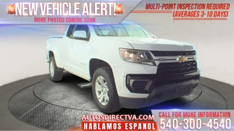 White 2022 Chevrolet Colorado LT for sale in Fredericksburg, VA
