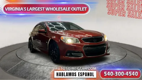 Red 2015 Chevrolet SS for sale in Fredericksburg, VA