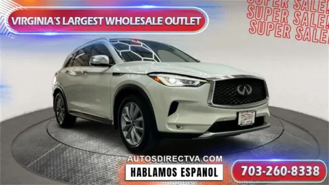 Photos of 2021 INFINITI QX50 ESSENTIAL for sale in Fredericksburg, VA at Autos Direct Fredericksburg