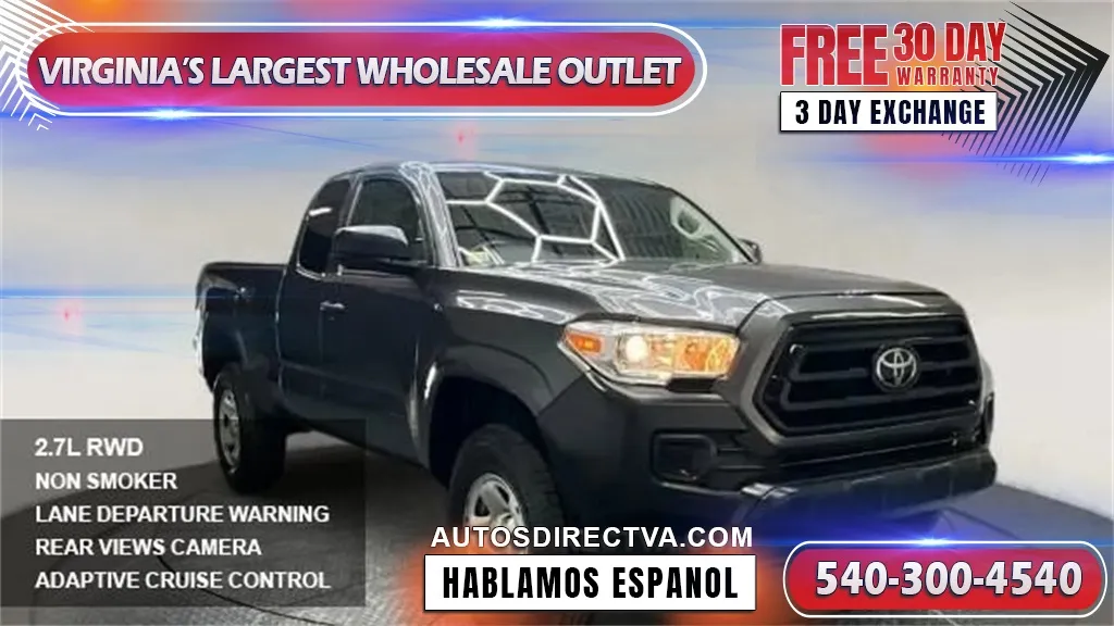 Used 2021 Toyota Tacoma SR5 for sale in Fredericksburg, VA | VIN ...