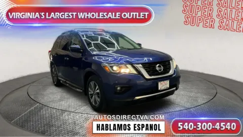 Blue 2019 Nissan Pathfinder SV for sale in Fredericksburg, VA