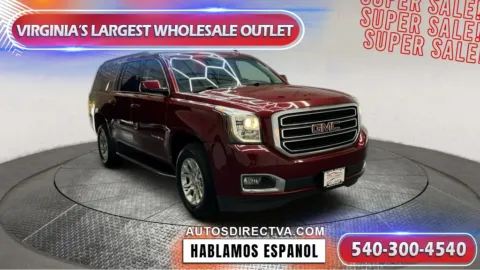 Red 2019 GMC Yukon XL SLT for sale in Fredericksburg, VA