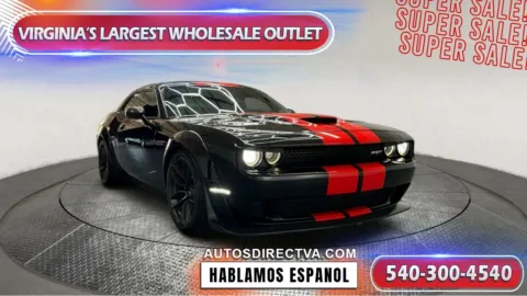 Black 2019 Dodge Challenger R/T Scat Pack Widebody for sale in Fredericksburg, VA