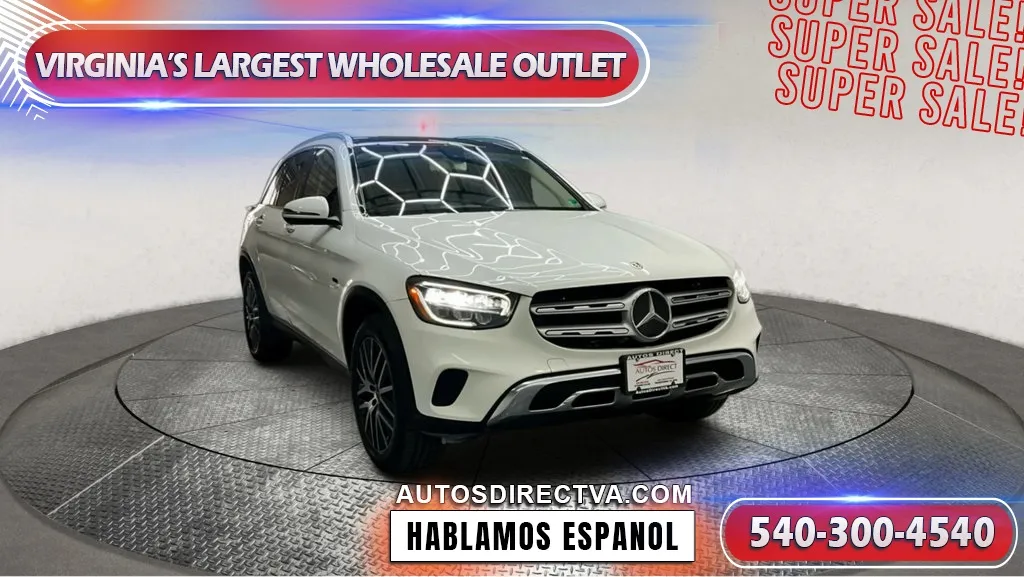 Black 2020 Mercedes-Benz GLC 350e for sale in Fredericksburg, VA
