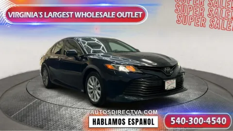 Blue 2020 Toyota Camry LE for sale in Fredericksburg, VA