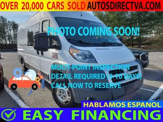 Promaster 3500 2015 Ram Promaster For Sale Used 2015 Ram ProMaster