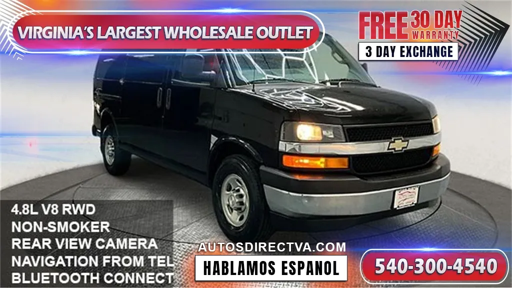 Black 2017 Chevrolet Express 2500 Work Van for sale in Fredericksburg, VA