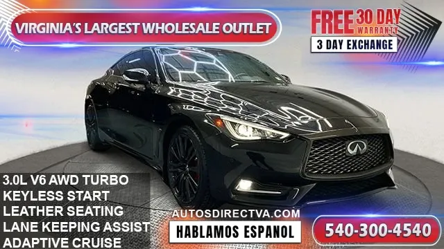 2017 INFINITI Q60 Red Sport 400 for sale in Fredericksburg, VA