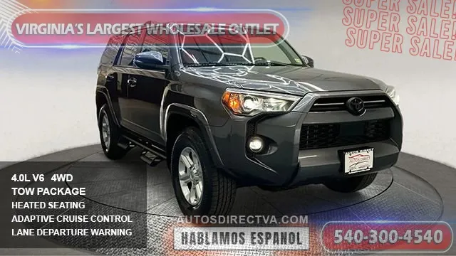 Used 2021 Toyota 4Runner SR5 Premium for sale in Fredericksburg, VA ...