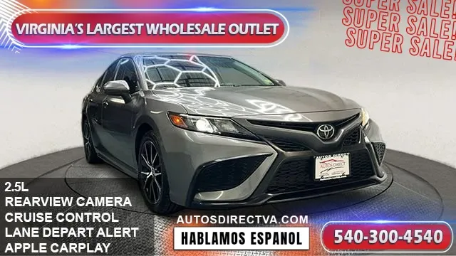 Used 2021 Toyota Camry SE for sale in Fredericksburg, VA | VIN ...