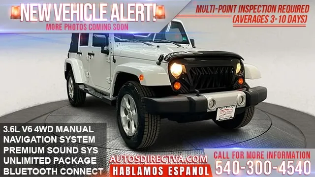 2013 Jeep Wrangler Unlimited Sahara for sale in Fredericksburg, VA
