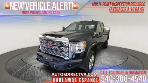 Black 2021 GMC Sierra 2500HD Denali for sale in Fredericksburg, VA
