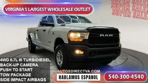 White 2022 Ram 3500 Tradesman for sale in Fredericksburg, VA