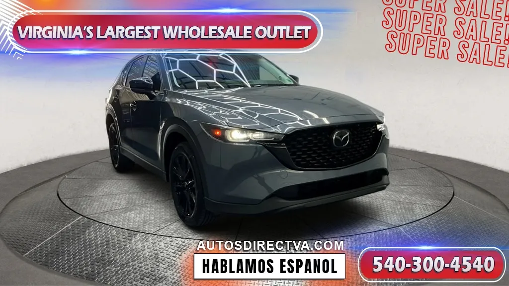 Gray 2023 Mazda CX-5 2.5 S Carbon Edition for sale in Manassas, VA