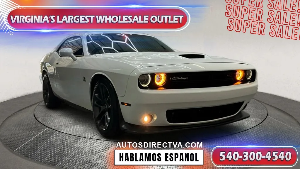 White 2021 Dodge Challenger R/T Scat Pack for sale in Fredericksburg, VA