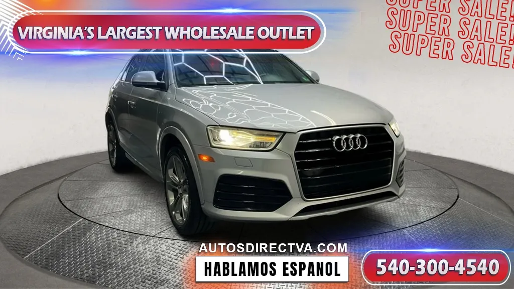 Silver 2018 Audi Q3 2.0T Premium for sale in Fredericksburg, VA