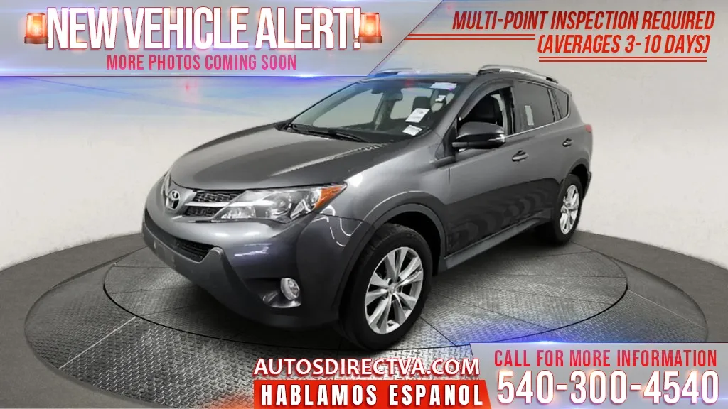 Gray 2015 Toyota RAV4 Limited for sale in Fredericksburg, VA