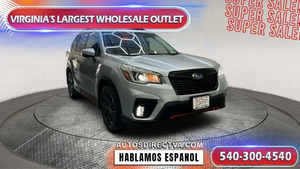 Silver 2019 Subaru Forester Sport for sale in Fredericksburg, VA