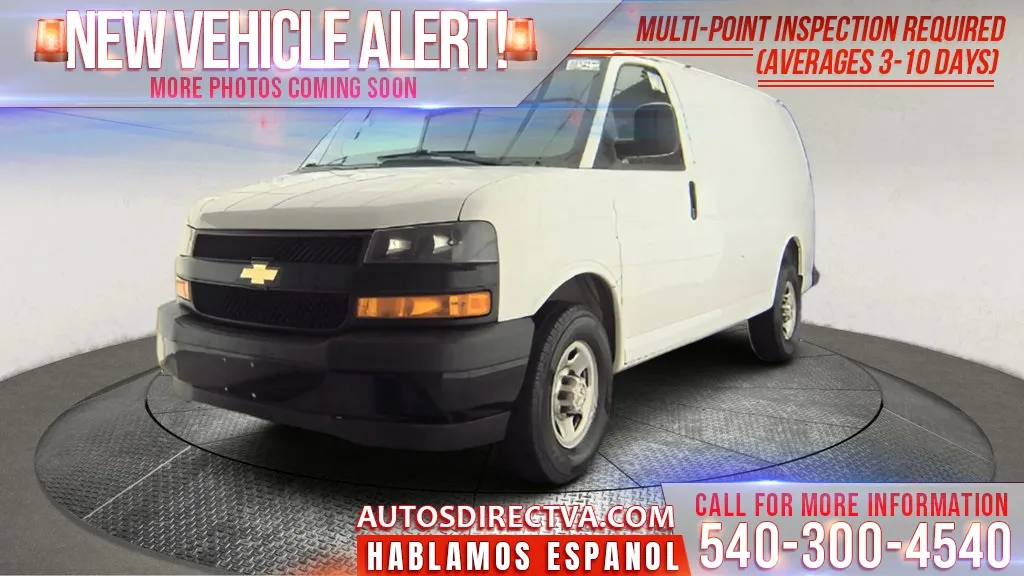 White 2018 Chevrolet Express 2500 Work Van for sale in Fredericksburg, VA