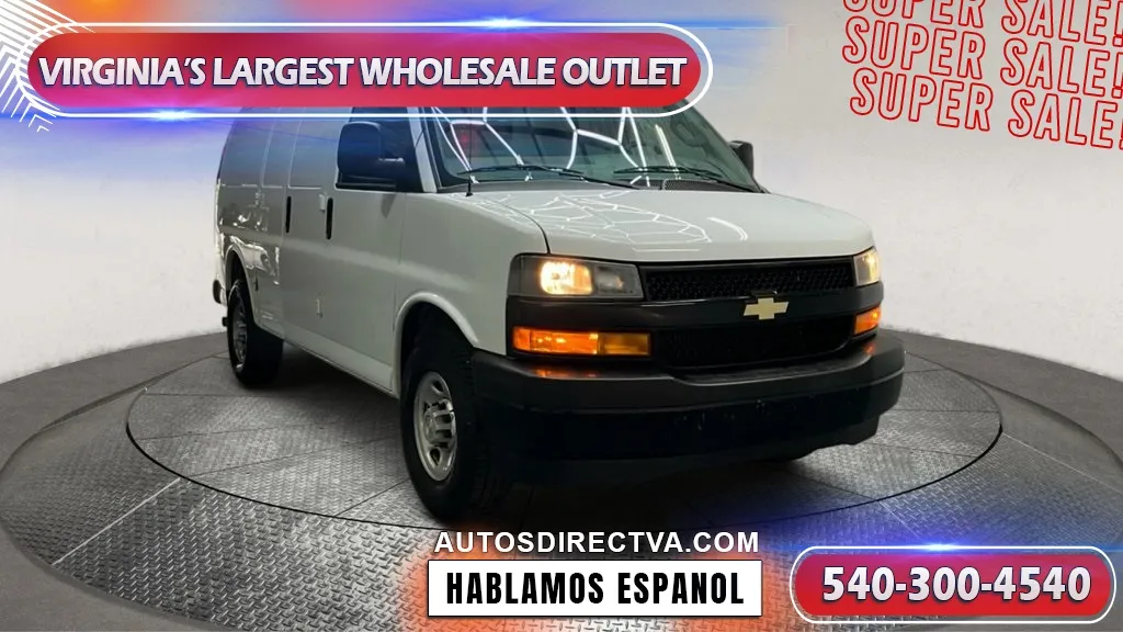 White 2019 Chevrolet Express 2500 Work Van for sale in Fredericksburg, VA