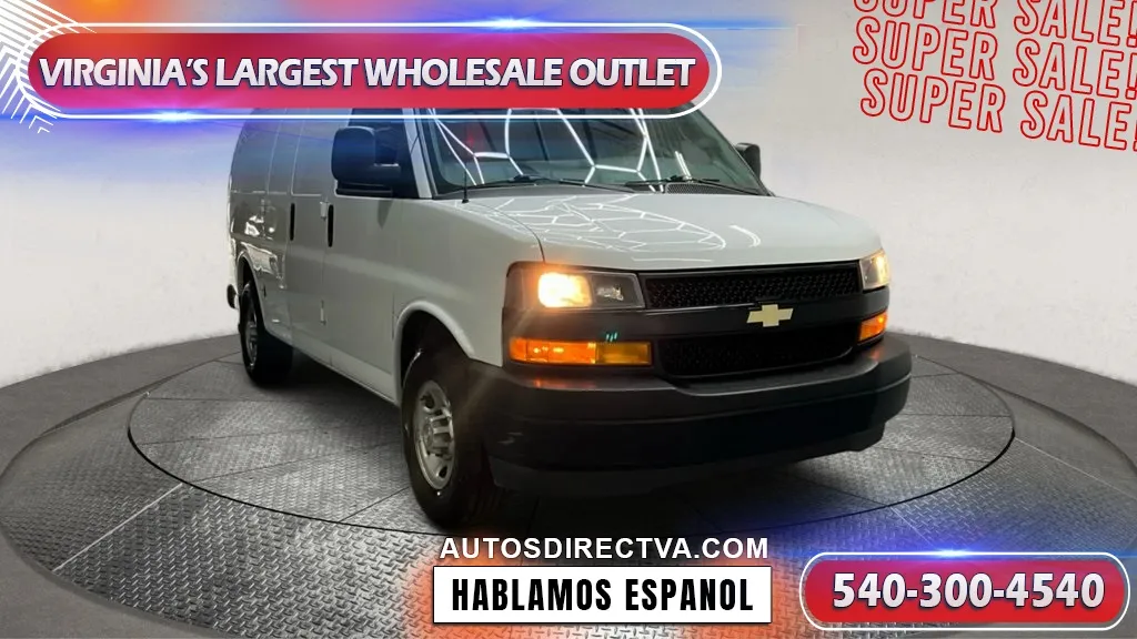 White 2021 Chevrolet Express 2500 Work Van for sale in Fredericksburg, VA