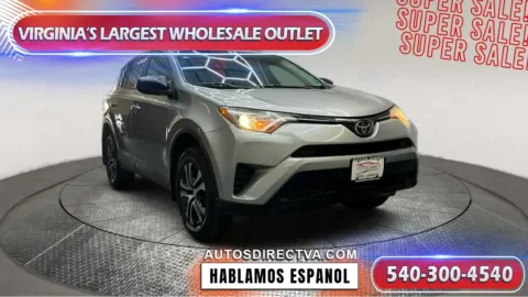 Silver 2018 Toyota RAV4 LE for sale in Fredericksburg, VA