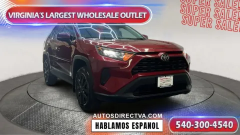 Red 2019 Toyota RAV4 LE for sale in Fredericksburg, VA