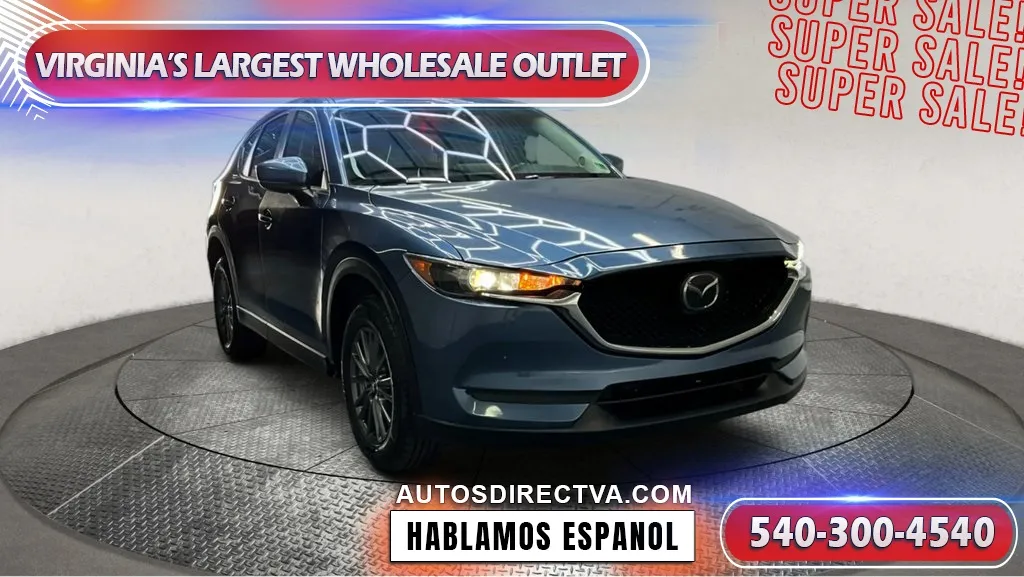 Blue 2021 Mazda CX-5 Touring for sale in Fredericksburg, VA