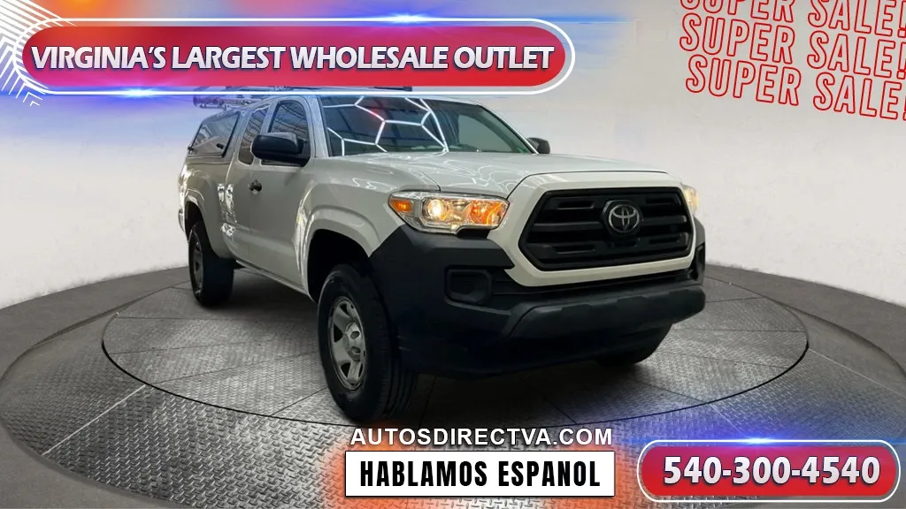 White 2019 Toyota Tacoma SR for sale in Fredericksburg, VA