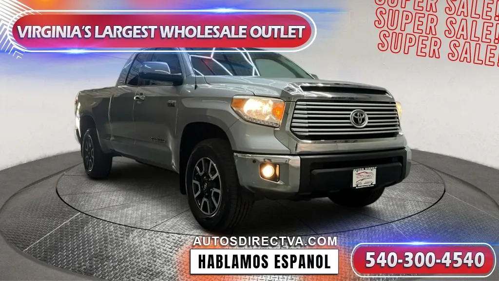 Silver 2017 Toyota Tundra Limited for sale in Fredericksburg, VA