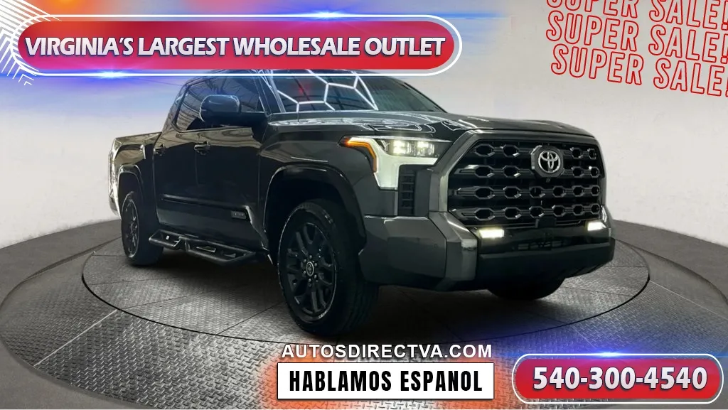 Gray 2023 Toyota Tundra Platinum for sale in Fredericksburg, VA